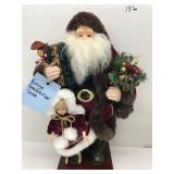 Vntg Santa w Child, Grandneur Noel