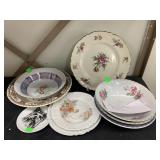 Misc decorative Plates and bowls