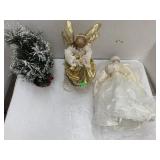 Angel Tree Toppers and Mini Tree