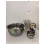 Mixing Bowls,Corn Cob Holders, etc.