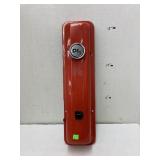 Chevy orange steel valve cover