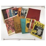 Flat of Vintage Books, Pamphlets