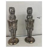 Vintage Nut Cracker Candle Holders