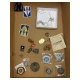 Pins, Jewelry, Misc Flat