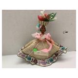 Doll with closing eyes