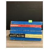 6 Audiotapes, 7 inch reel, 1800 x Quarter inch