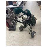 Golf Clubs & Bag & Caddy