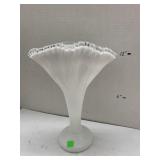 Fenton Silver Crest Vase