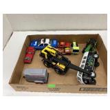 Lot of toy vehicles etc