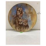 Schnauzers Collector Plate