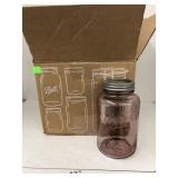 Ball Purple Glass Canning Jars