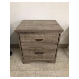 2-Drawer Nightstand Approx 23x18x25