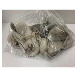 Bag of Vntg Baby Shoes