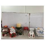 Various candle holders