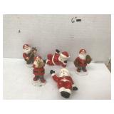5 Santa decorations