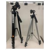 2 Tripods, Adjustable, Samsonite and Albinar