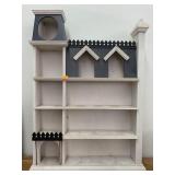 House Shelf Decor, approx H 2ft