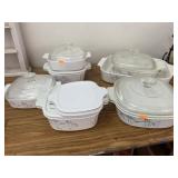 Corning Ware Baking Dishes w/ Lids