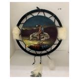 Painted Fabric Dreamcatcher Decor