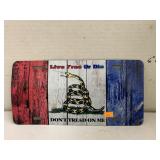 Donï¿½t Tread on Me Metal License Plate