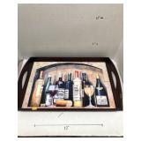 Wooden Tiled Serving Tray