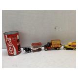 Coca Cola Vehicles and Bank