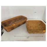2cnt Longaberger Baskets