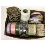 Flat of ribbon trims