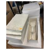 Glass Crystal, Candle Holders, & Misc lot