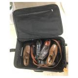Suitcase of Shoes, Belts