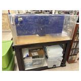 PlexiGlass Aquarium on Stand & Accessories