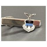 U.S. Air Force Academy Tie Clip - marked 10k GF
