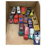 Flat of toy cars