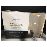 6 foot Tall Floor Lamp in box, Damage to  box