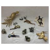 Jewelry- Pins & Earrings