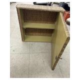 Rattan Cabinet w/ Mirror