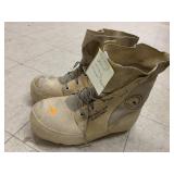Military Issued Mickey Mouse Boots sz ??