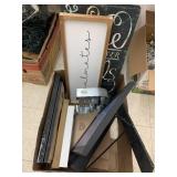 Box of decorations, Wall art