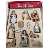 Porcelain Nativity Figurines