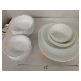 Corelle Bowls and Tray