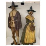 2cnt Sexton Metal Pilgrim Wall Decor