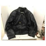 Leather Croft & Barrow Coat sz LT