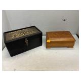 Wooden Box & Jewelry Box
