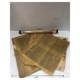 Replica Documents -  Gettysburg Address,