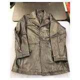 Structure Leather Jacket Size Large