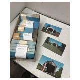 Vintage Bridge Postcards Flat