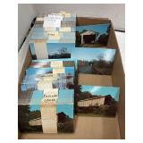 Vintage Bridge Postcards Flat