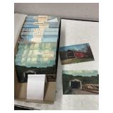 Vintage Bridge Postcards Flat