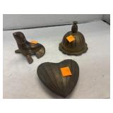 3 piece Brass Lot