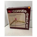 Glass Corner Shelf